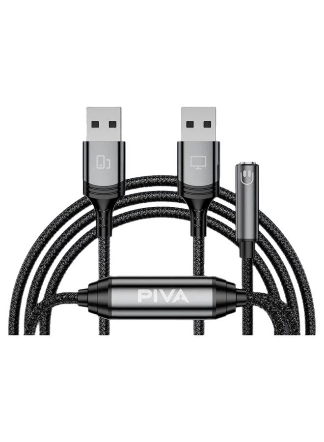 AC20PRO Two-Way Audio Return Recording Cable – Audio Bridge for Mobile Phones & Tablets